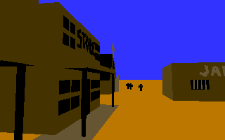 Church entrance scene