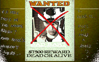 Wanted: Bad Bart (dead)