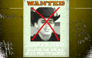 Wanted: Nasty Ned (dead)