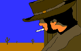 Man with cigarette first talk.