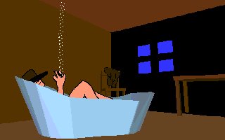 Not Shane takes a bath