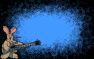 Moving target: unused bunny