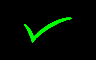 Spinning tick animation